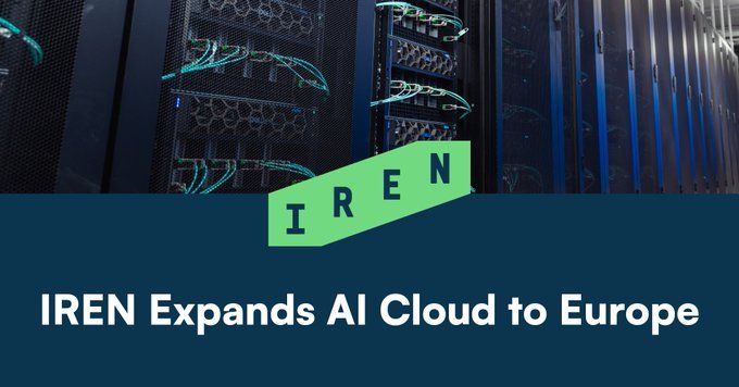 IREN Spain data center infrastructure image tied to Bitcoin mining and AI compute expansion